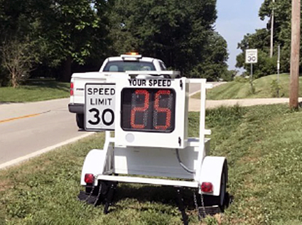Roadside Digital Speed Display